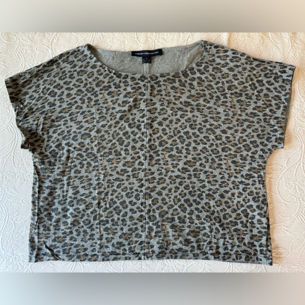French Connection Leopard Crop Top (Women’s M)